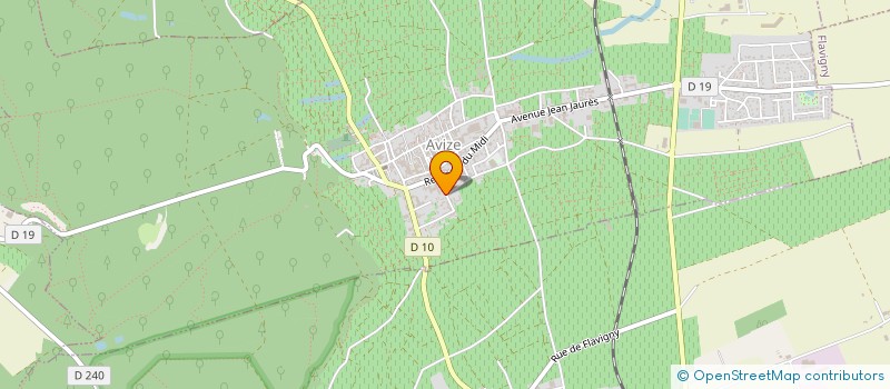 localisation de l'entreprise MONSIEUR YVON LAGACHE  BLANCS-COTEAUX