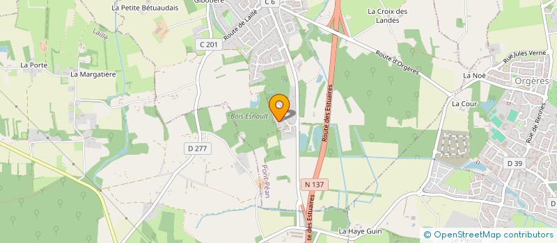 localisation de l'entreprise MONSIEUR YVON LE GOFF  PONT-PEAN