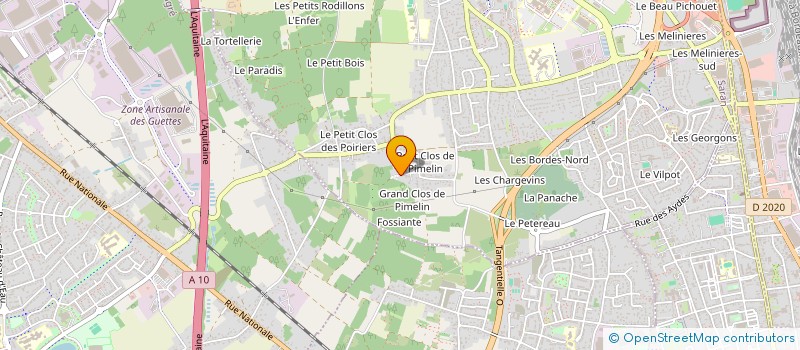 localisation de l'entreprise MONSIEUR YVON LEDUC  SARAN