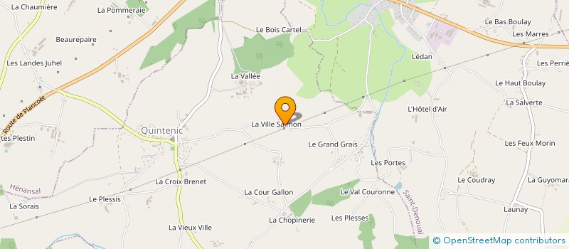 localisation de l'entreprise MONSIEUR YVON MEHEUST  COETMIEUX