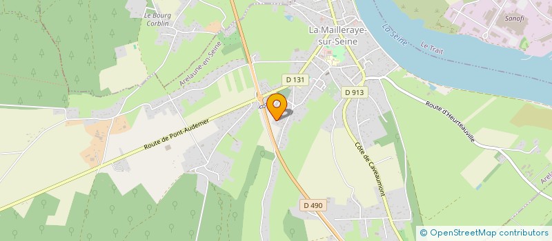 localisation de l'entreprise MONSIEUR YVON MESAISE  ARELAUNE-EN-SEINE