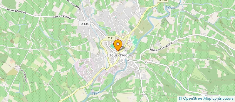 localisation de l'entreprise MONSIEUR YVON MINIMA  LA TOUR-D'AIGUES