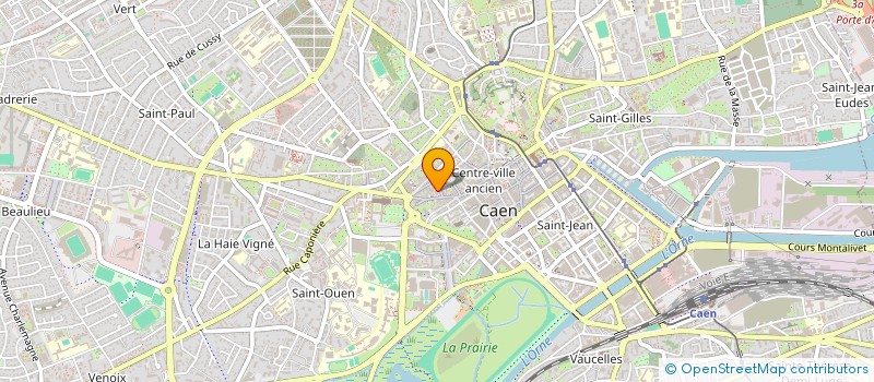 localisation de l'entreprise MONSIEUR YVON MOREL à CAEN