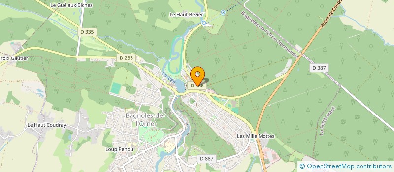 localisation de l'entreprise MONSIEUR YVON MORVANT à BAGNOLES-DE-L'ORNE-NORMANDIE