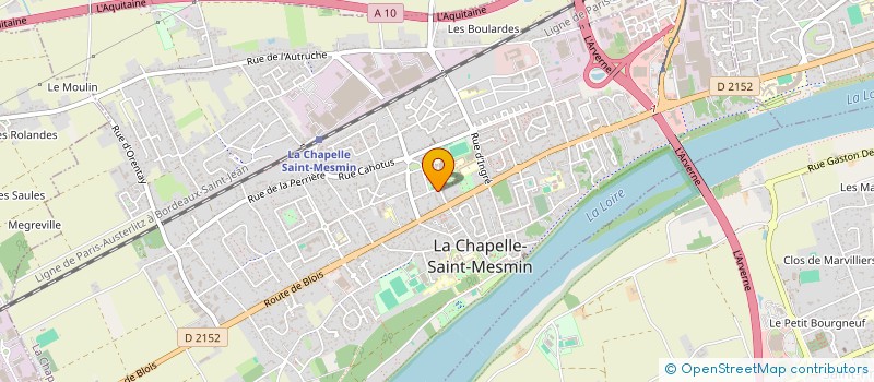 localisation de l'entreprise MONSIEUR YVON MOTHMORA à LA CHAPELLE-SAINT-MESMIN