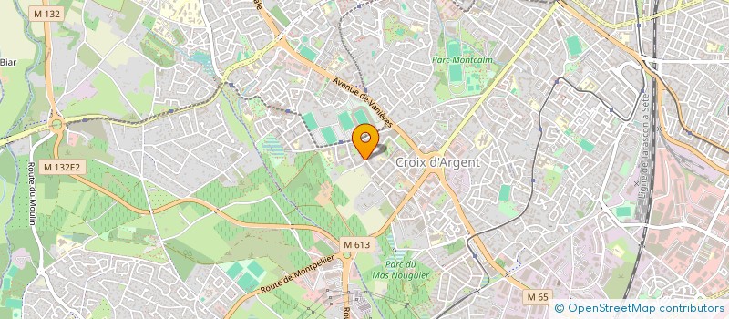 localisation de l'entreprise MONSIEUR YVON MOUYAMAT à MONTPELLIER