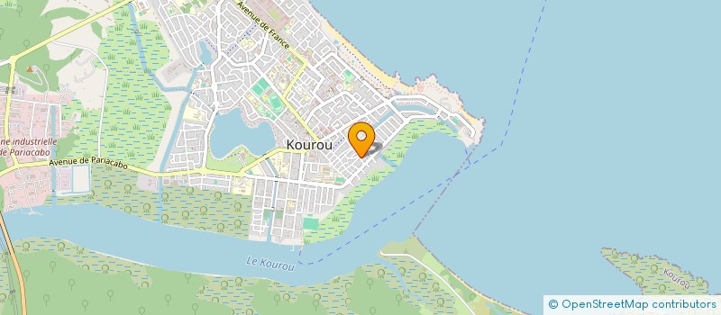 localisation de l'entreprise MONSIEUR YVON NGWETE à KOUROU