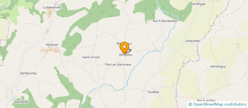 localisation de l'entreprise MONSIEUR YVON OLLIVIER  SAINT-GILLES-PLIGEAUX