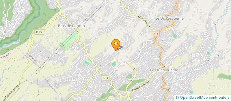 localisation de l'entreprise MONSIEUR YVON PAYET  LE TAMPON