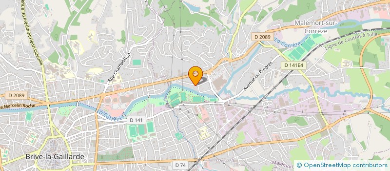 localisation de l'entreprise MONSIEUR YVON PRUDHOMME  AMBES