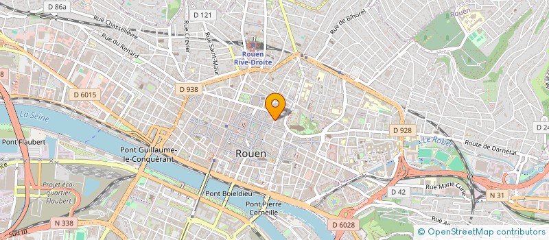 localisation de l'entreprise MONSIEUR YVON REVEL  ROUEN