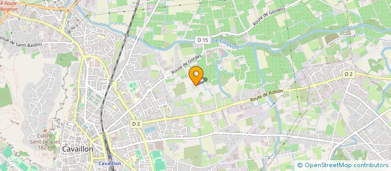 localisation de l'entreprise MONSIEUR YVON RIQUE  CAVAILLON