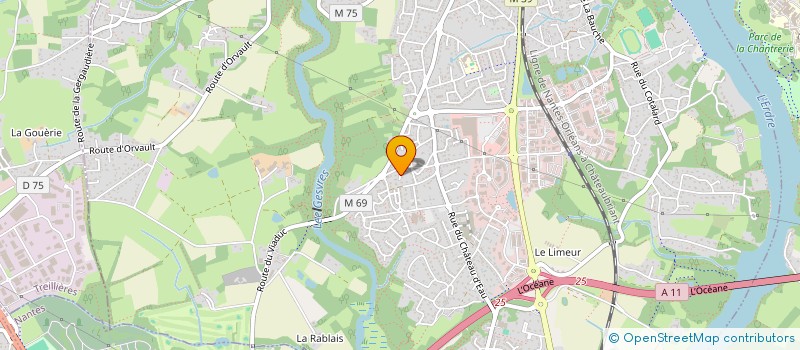 localisation de l'entreprise MONSIEUR YVON ROTA à LA CHAPELLE-SUR-ERDRE
