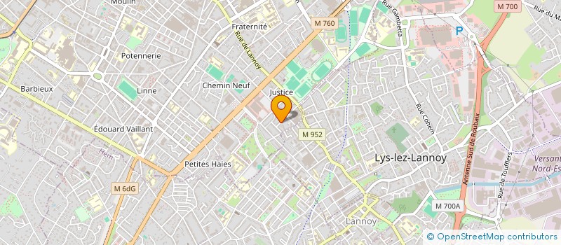 localisation de l'entreprise MONSIEUR YVON SAGOT  ROUBAIX