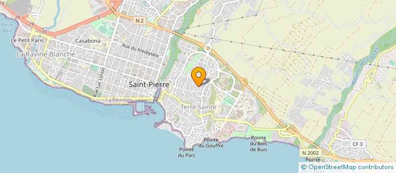 localisation de l'entreprise MONSIEUR YVON SAMINADIN  SAINT-PIERRE