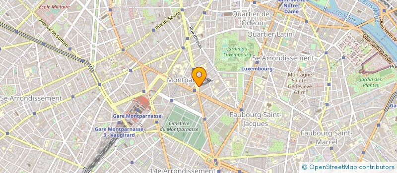 localisation de l'entreprise MONSIEUR YVON TEA à PARIS