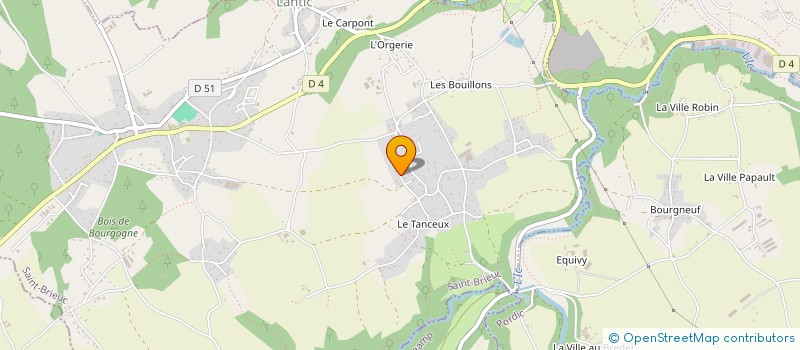 localisation de l'entreprise MONSIEUR YVON THEFFO  LANTIC