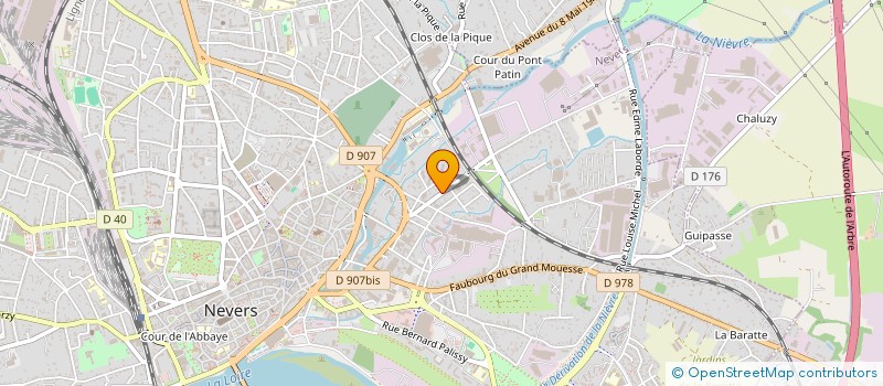 localisation de l'entreprise MONSIEUR YVON TURPIN à NEVERS