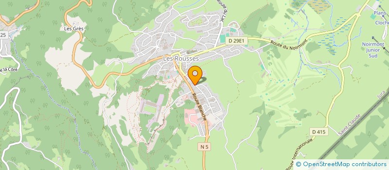 localisation de l'entreprise MONSIEUR YVON VANDEL  BOIS-D'AMONT