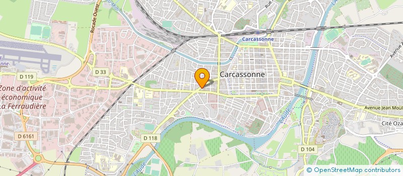 localisation de l'entreprise MONSIEUR YVON VIDAL à CARCASSONNE