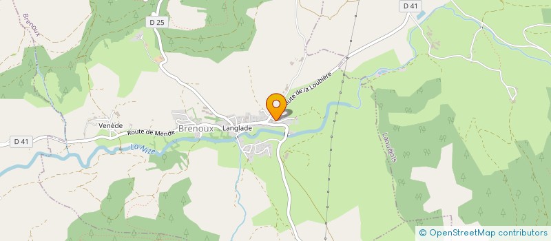 localisation de l'entreprise MONSIEUR YVONICK QUINIOU  BRENOUX