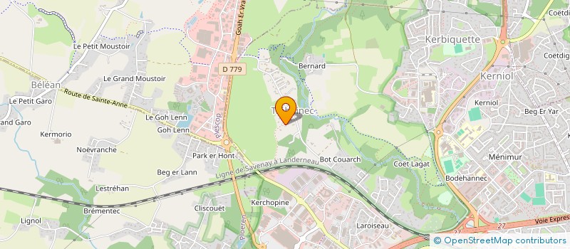 localisation de l'entreprise MONSIEUR YVONIG DREANO à VANNES