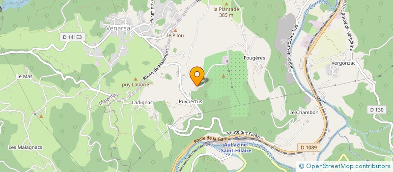 localisation de l'entreprise MONSIEUR YVONNE FAGE  SAINT-HILAIRE-PEYROUX