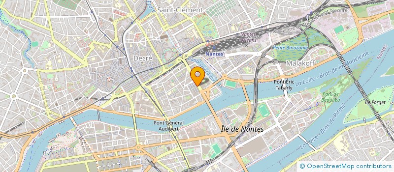 localisation de l'entreprise MONSIEUR YVONNIC ROUX à NANTES