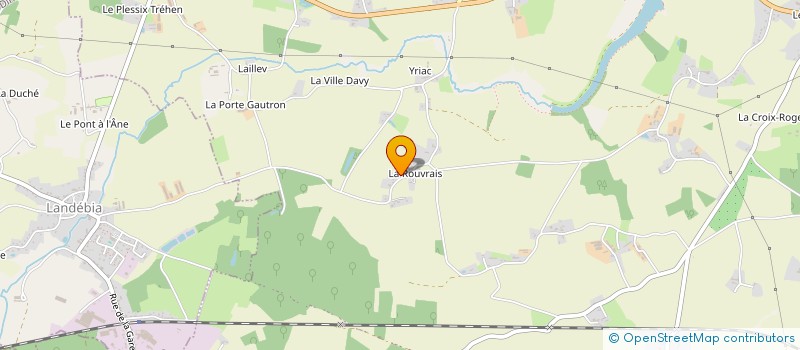 localisation de l'entreprise MONSIEUR YVONNICK BOIVIN  PLUDUNO