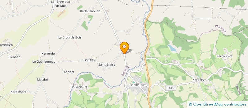 localisation de l'entreprise MONSIEUR YVONNICK BOUETTE  BOQUEHO