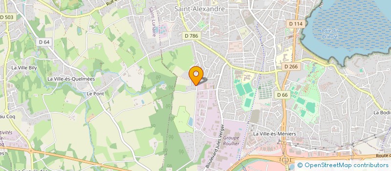 localisation de l'entreprise MONSIEUR YVONNICK CHERVILLE  DINARD