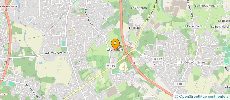 localisation de l'entreprise MONSIEUR YVONNICK FRONT  BASSE-GOULAINE