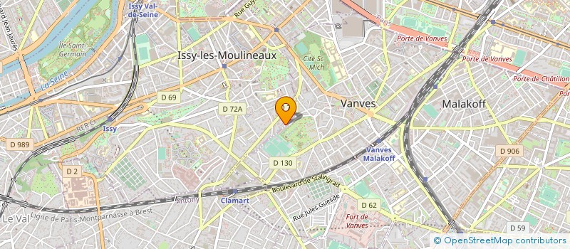 localisation de l'entreprise MONSIEUR YVONNICK LE BRUCHEC à ISSY-LES-MOULINEAUX