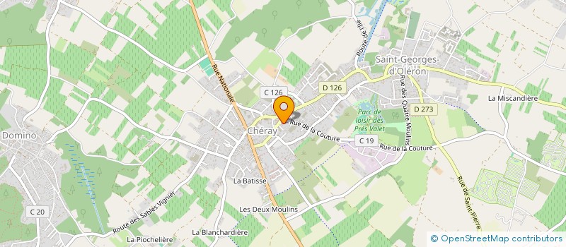 localisation de l'entreprise MONSIEUR YVONNICK MAIDON à SAINT-GEORGES-D'OLERON