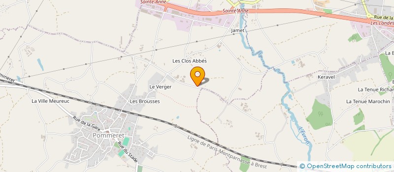 localisation de l'entreprise MONSIEUR YVONNICK RENAULT  POMMERET