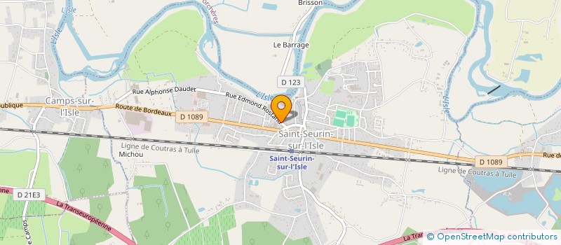 localisation de l'entreprise MONSIEUR YVONNICK SOULARD  SAINT-SEURIN-SUR-L'ISLE