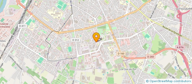 localisation de l'entreprise MONSIEUR YWEN SMOCK  ANGERS