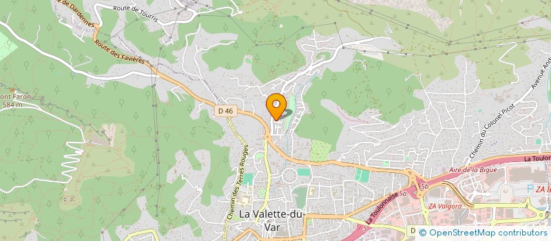 localisation de l'entreprise MONSIEUR YZAAK MONTANA à LA VALETTE-DU-VAR