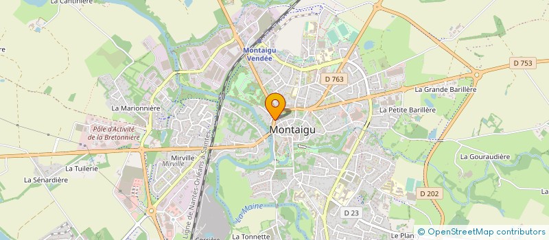 localisation de l'entreprise MONSIEUR ZABAR DUMITRU à MONTAIGU-VENDEE