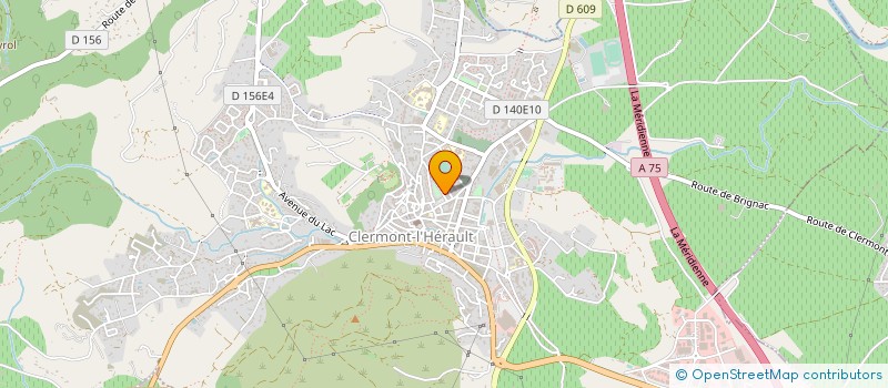 localisation de l'entreprise MONSIEUR ZABI ULLAH SAFI  CLERMONT-L'HERAULT