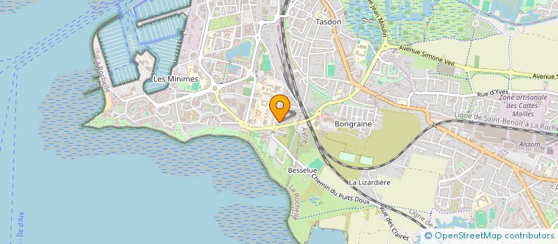 localisation de l'entreprise MONSIEUR ZABIH YAQUBEE  LA ROCHELLE