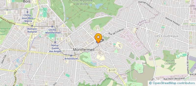 localisation de l'entreprise MONSIEUR ZABIHULLA AHMADI  MONTFERMEIL