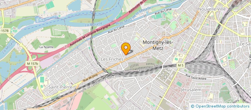 localisation de l'entreprise MONSIEUR ZABIHULLAH BAHAR  MONTIGNY-LES-METZ