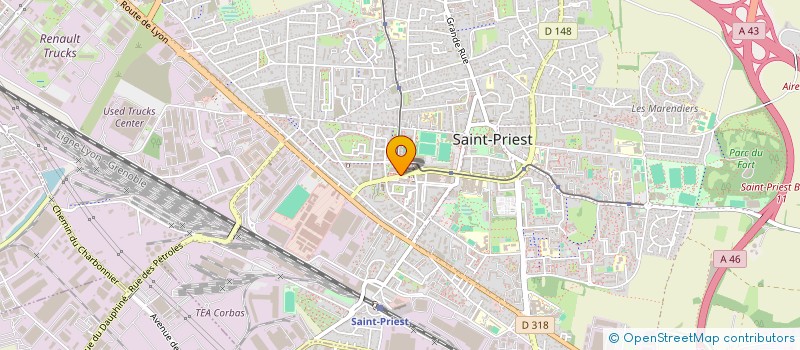 localisation de l'entreprise MONSIEUR ZABIHULLAH NIAZI  SAINT-PRIEST