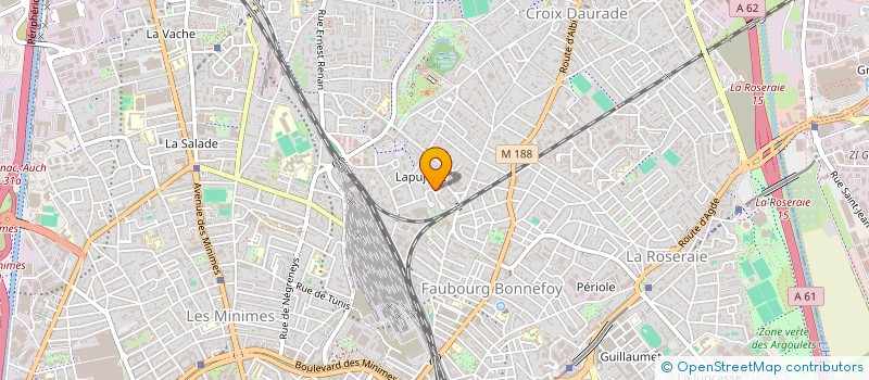 localisation de l'entreprise MONSIEUR ZABIHULLAH SAFAI à TOULOUSE