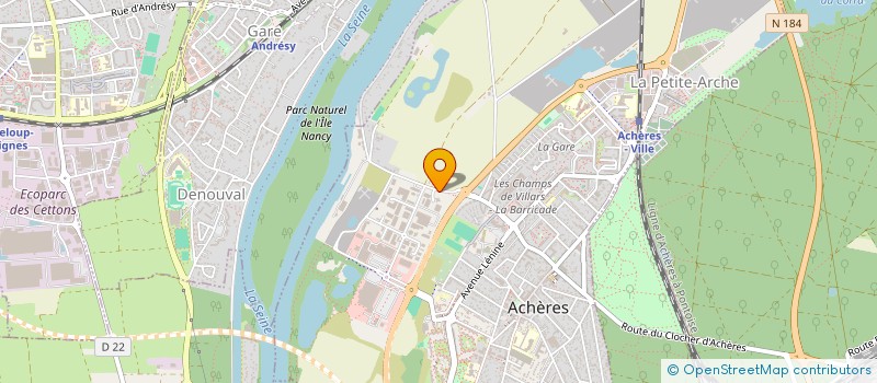 localisation de l'entreprise MONSIEUR ZABIHULLAH SAFI  ACHERES