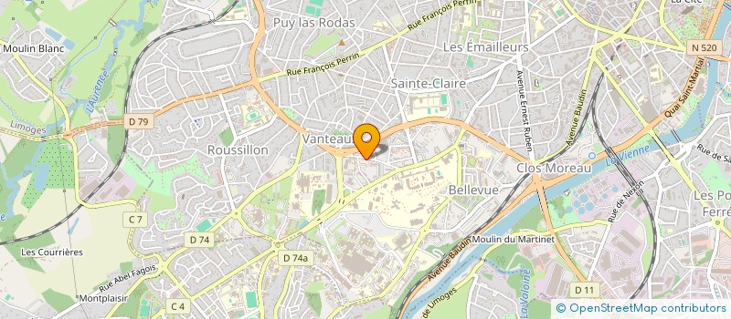 localisation de l'entreprise MONSIEUR ZABIHULLAH TASAL à LIMOGES