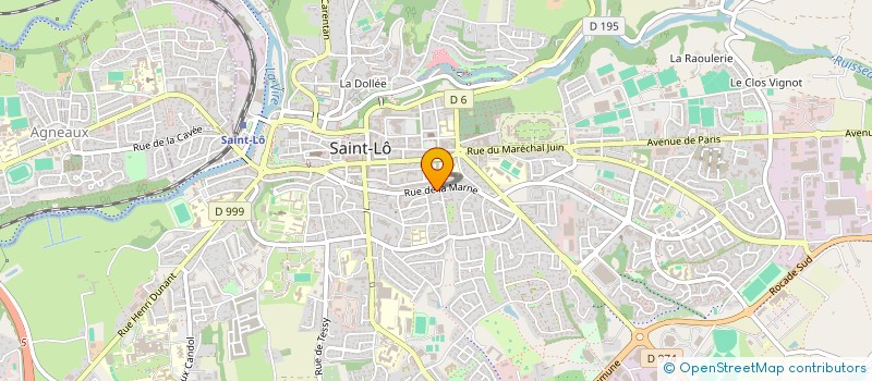 localisation de l'entreprise MONSIEUR ZABIULLAH ABIDI  SAINT-LO