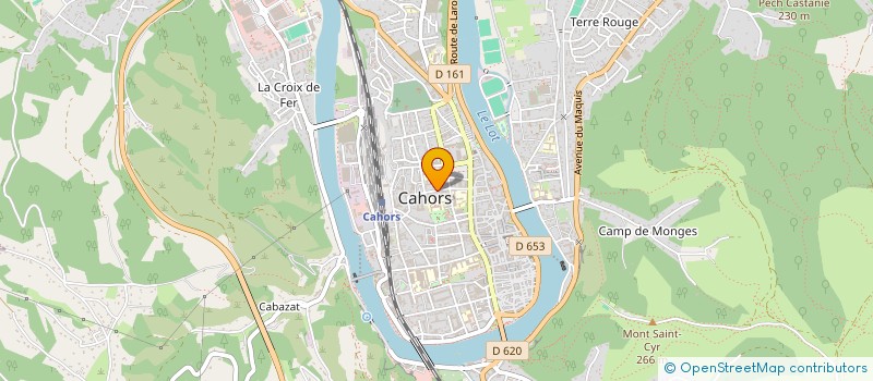 localisation de l'entreprise MONSIEUR ZABIULLAH AHMADI  CAHORS