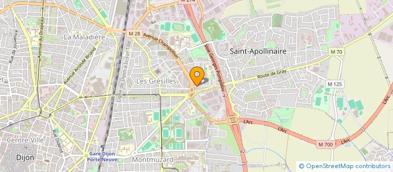 localisation de l'entreprise MONSIEUR ZABIULLAH KHAN à DIJON